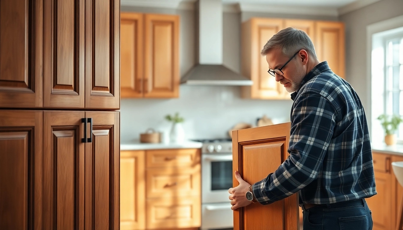 Enhance your home with Cabinet Refacing Largo FL showcasing custom cabinetry craftsmanship.