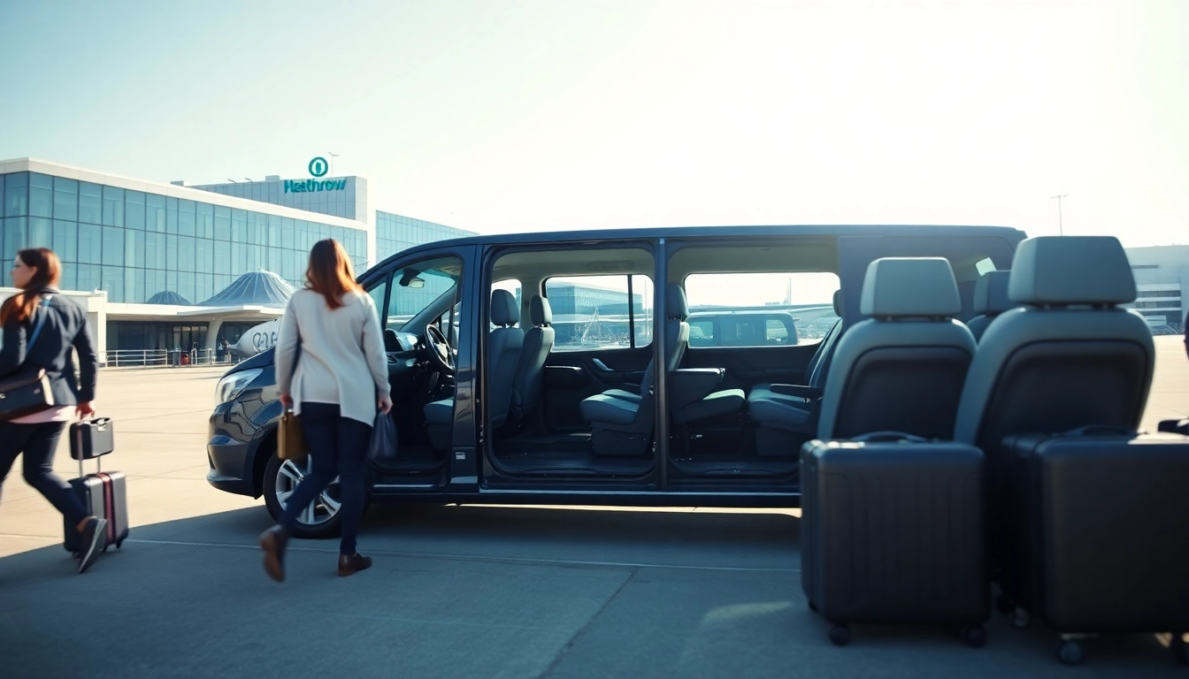 Catch a quality airport transfer at Heathrow with our spacious vehicles for a comfortable journey.