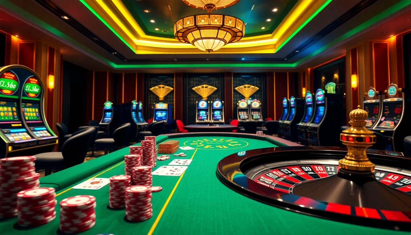 Experience exciting gameplay at G28 with vibrant casino elements like cards and poker chips.