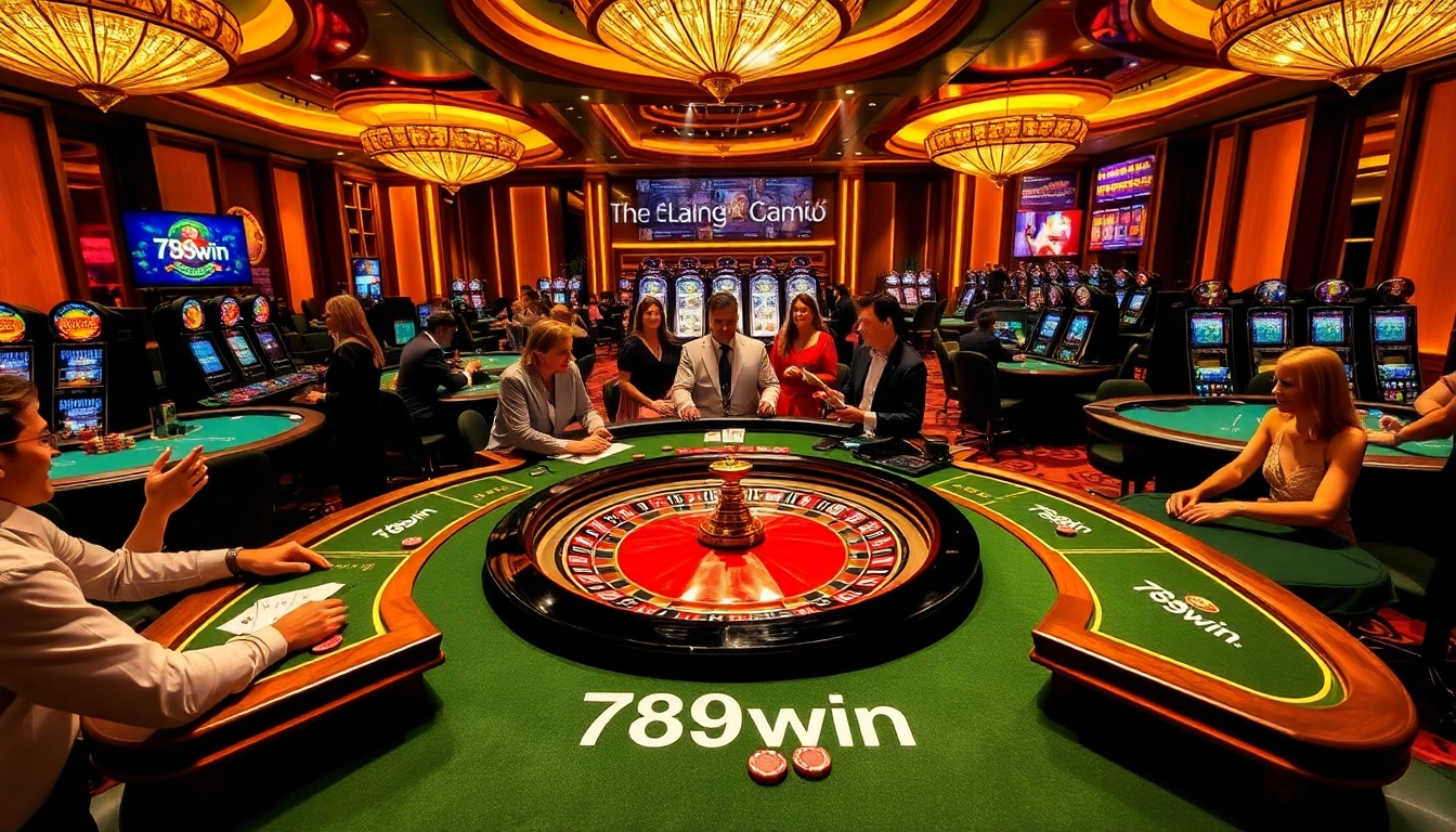 Experience the thrill of 789win with stylish casino gameplay and dynamic dealers.
