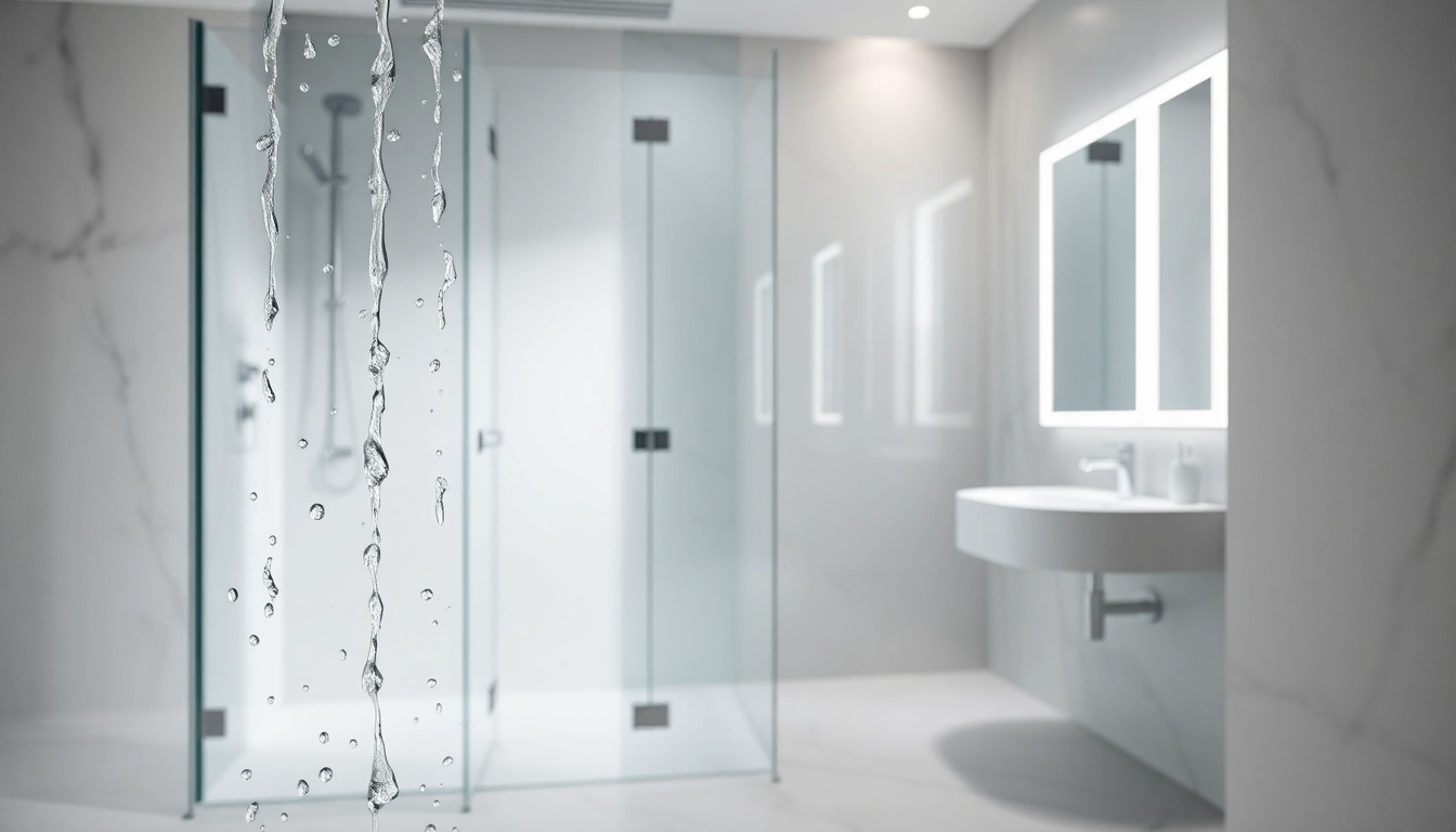 Experience elegant showers in a contemporary bathroom setting with sleek designs and soothing colors.