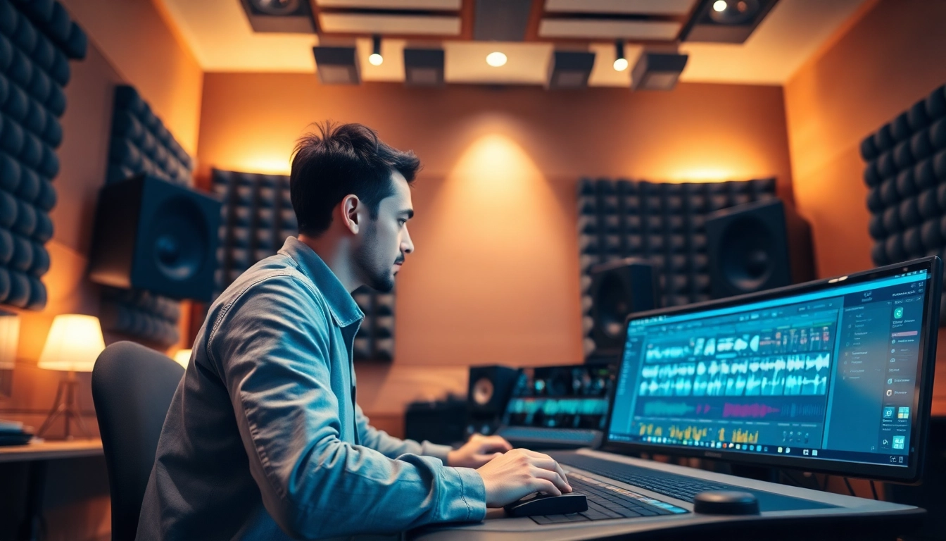 Enhance your sound with professional online mastering services in an advanced studio.