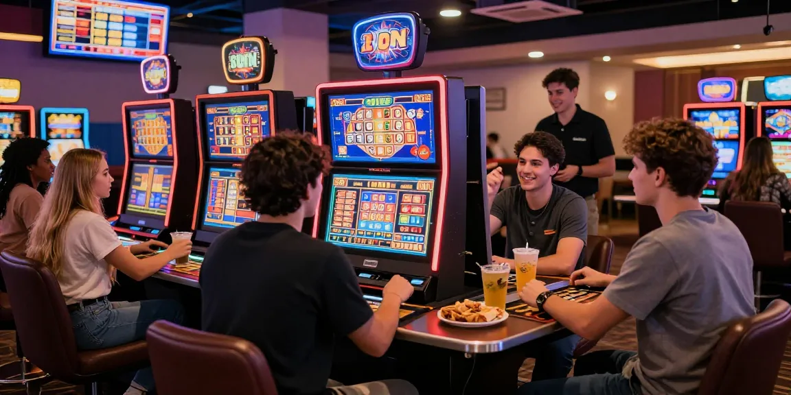 Dynamic Bonus Buy slots scene at aboutderbyshire.co.uk with players enjoying vibrant casino atmosphere.
