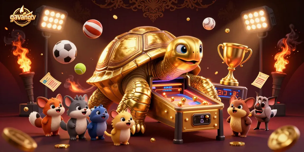 Gavangtv brings you an exciting gaming experience with dynamic sports elements and vibrant illustrations.