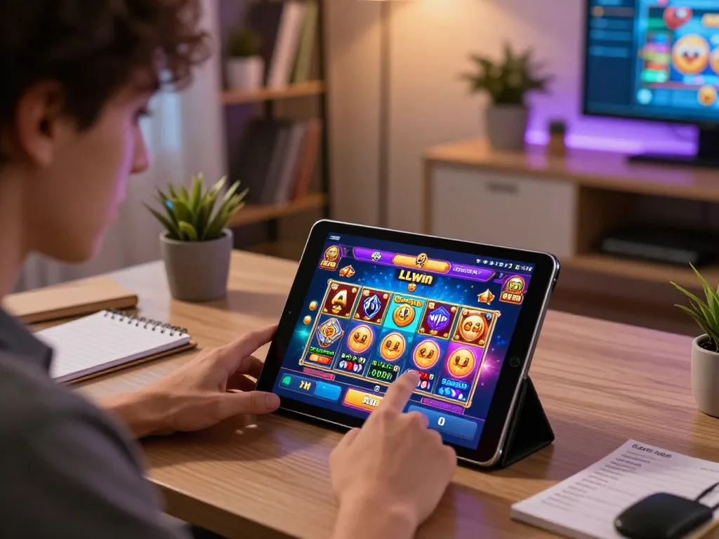 Enjoying exciting gameplay on LLwin casino app showcases strategic online betting