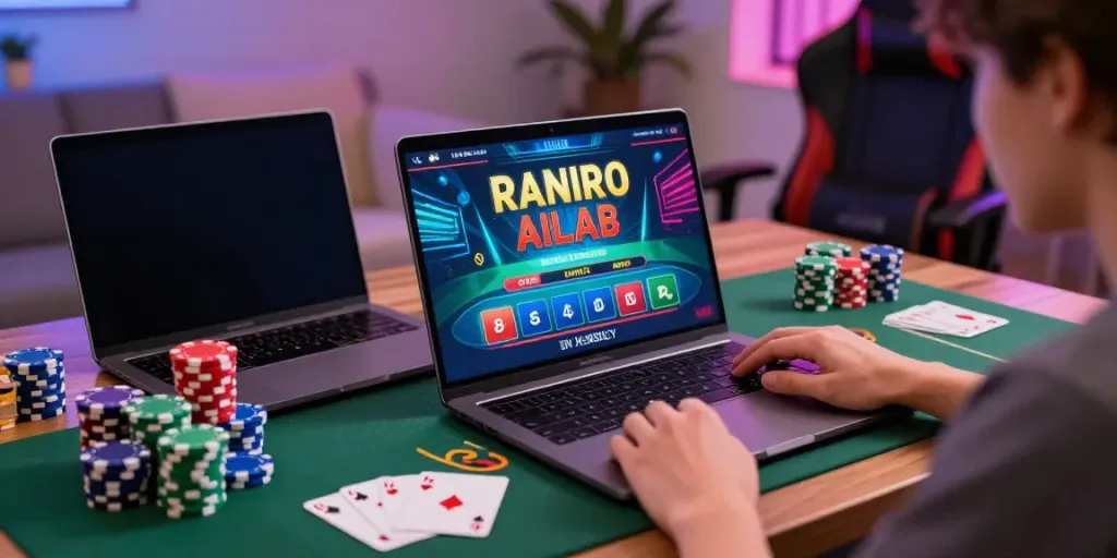 Exciting LU88 online casino gaming experience with vibrant setup