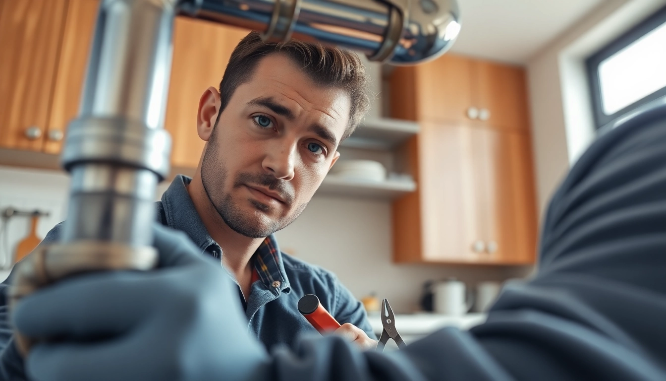 Hiring a local plumber near me for expert repairs in the kitchen.
