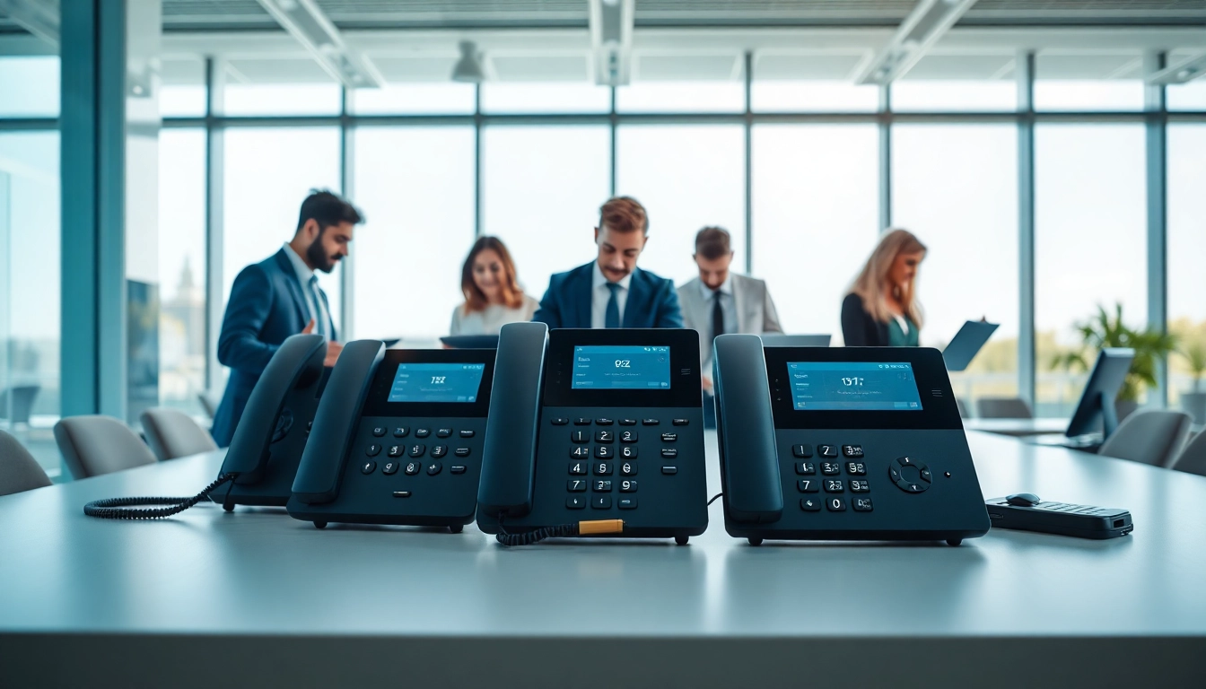 Discovering the efficiency of a cloud based phone system in a modern office with diverse professionals.