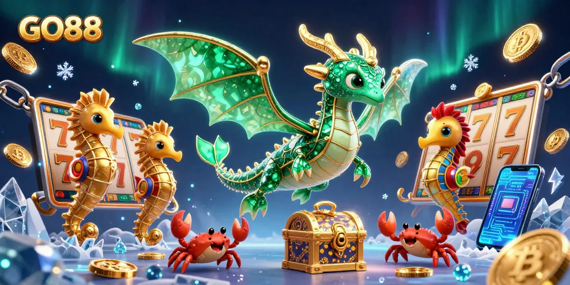 Engage with GO88’s immersive slot games in a vibrant 3D digital casino realm.
