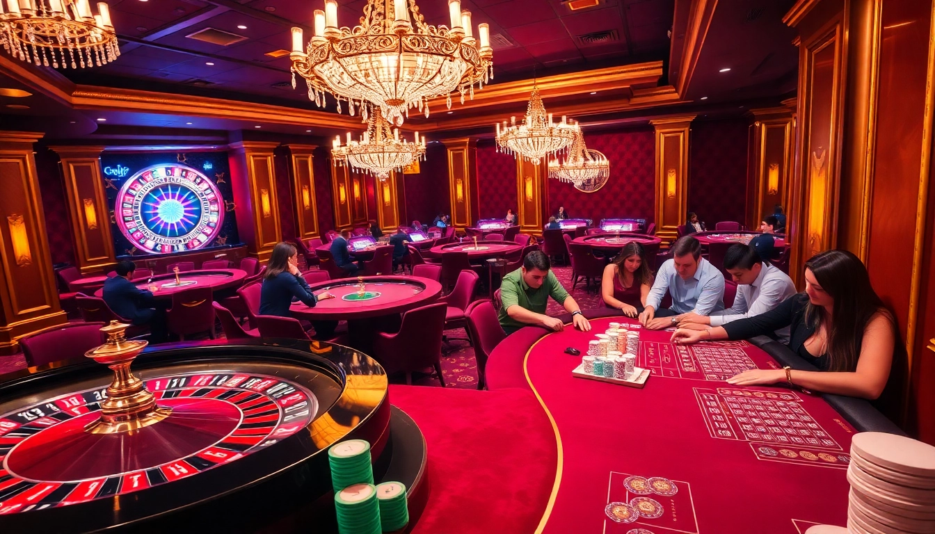 Experience the thrill of winning at 68VIP casino with vibrant poker chips and exciting roulette games.