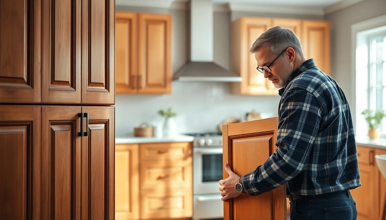 Enhance your home with Cabinet Refacing Largo FL showcasing custom cabinetry craftsmanship.