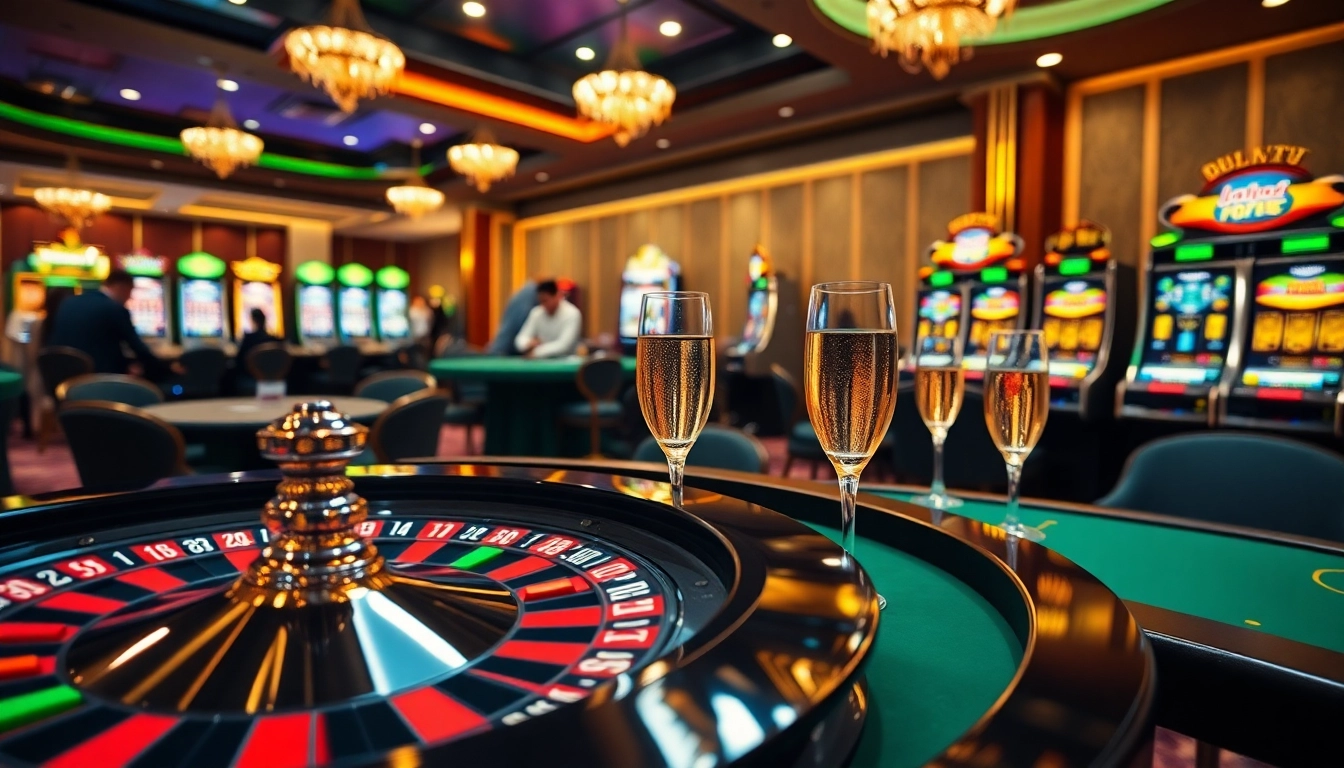 Experience high-stakes excitement at HBBET casino with roulette and poker games.