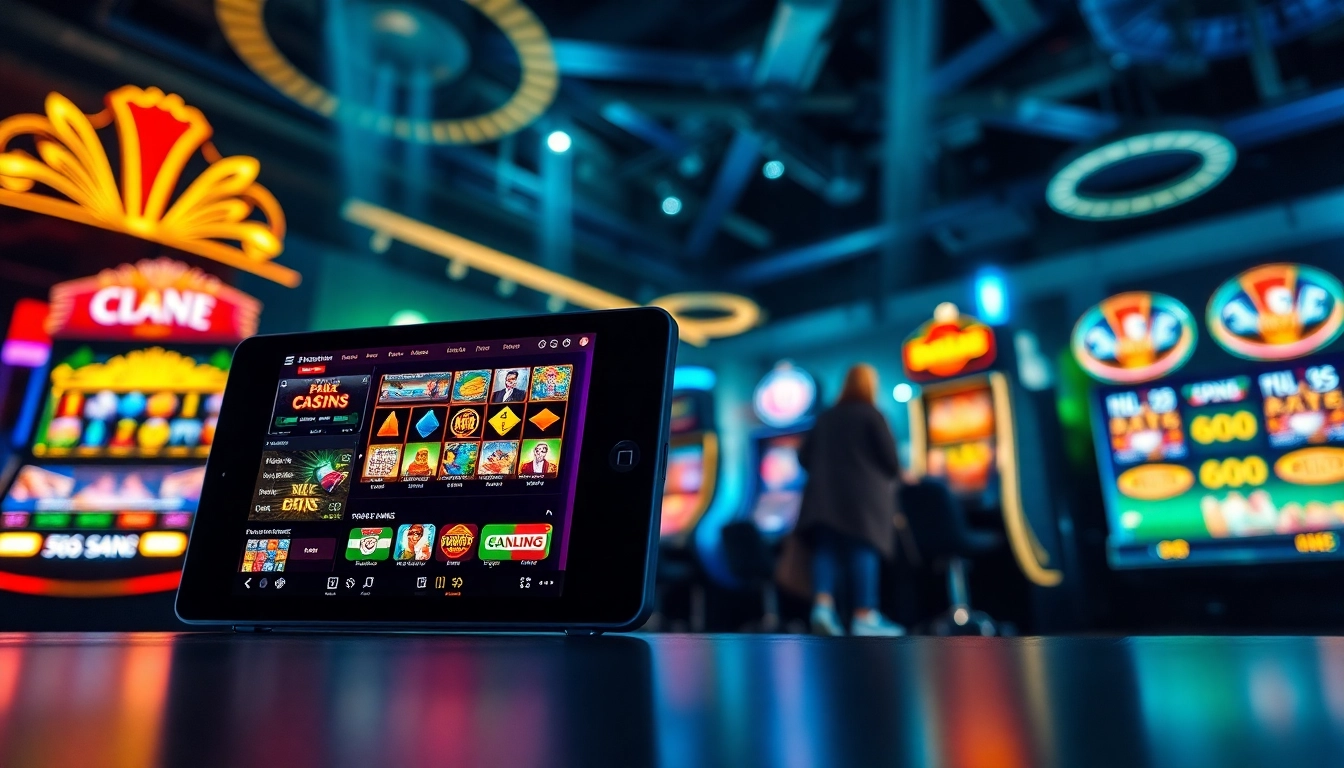 Online gaming experience at 566.com with vibrant casino games on stylish devices.