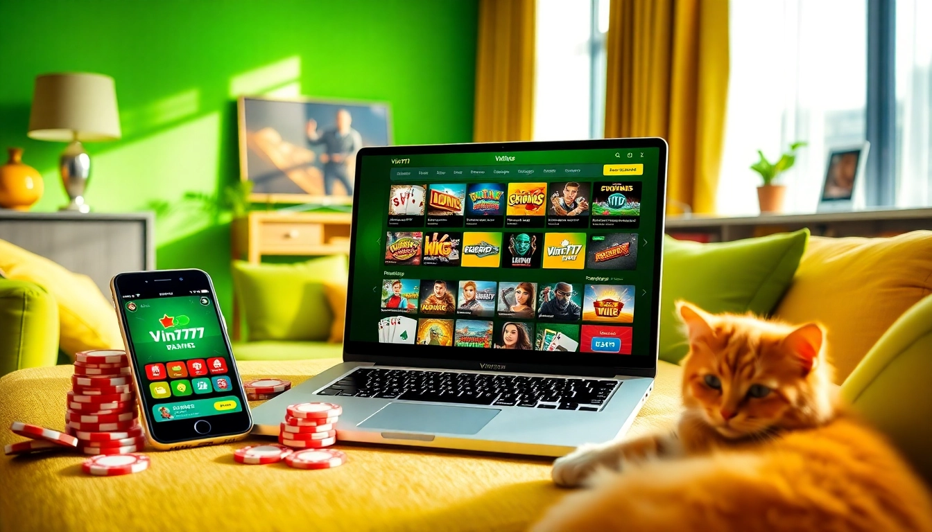 Experience the vibrant online betting world at vin777.gb.net with user-friendly interfaces and exciting game options.