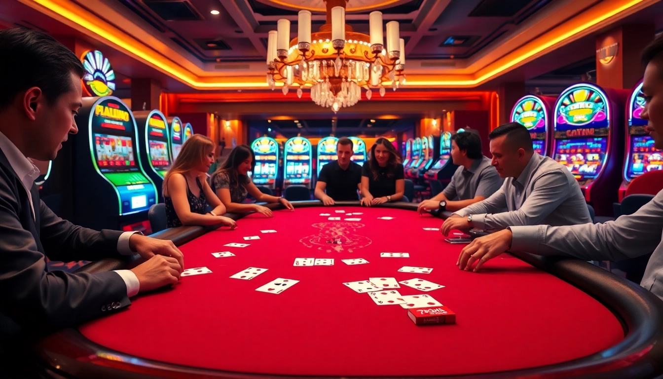 Experience the thrill of 77ball net betting with exciting poker action and vibrant slot machines.