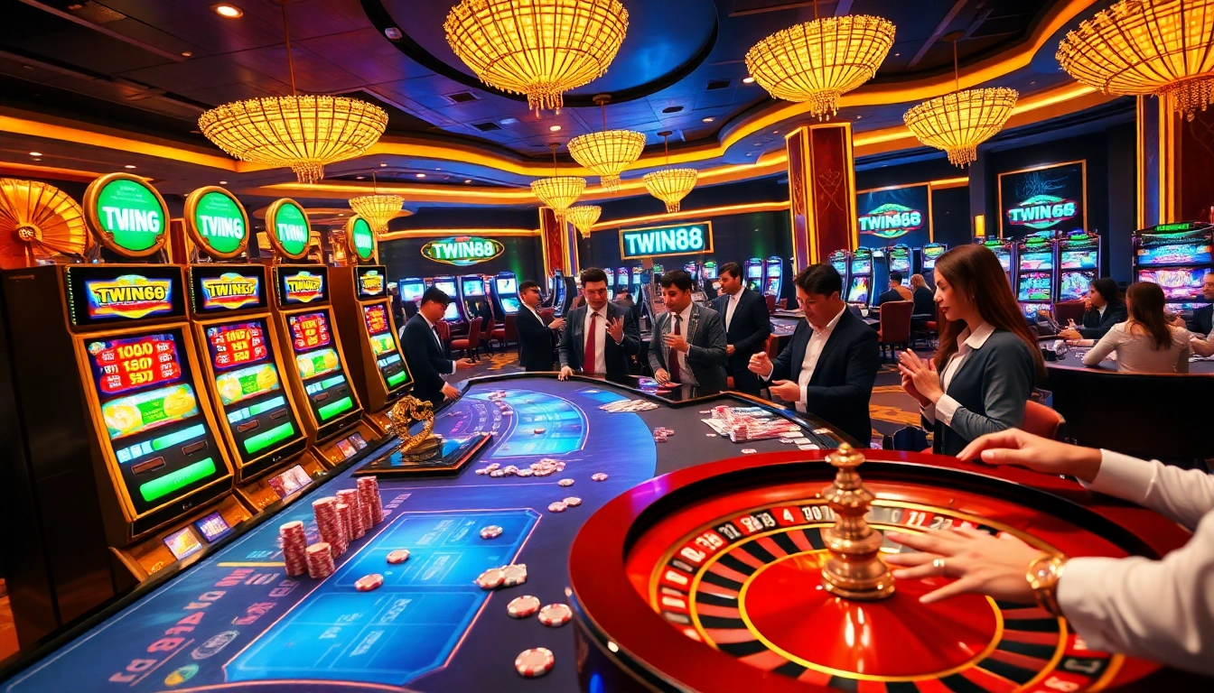 Experience excitement at TWIN68 with thrilling casino games and vibrant atmosphere.