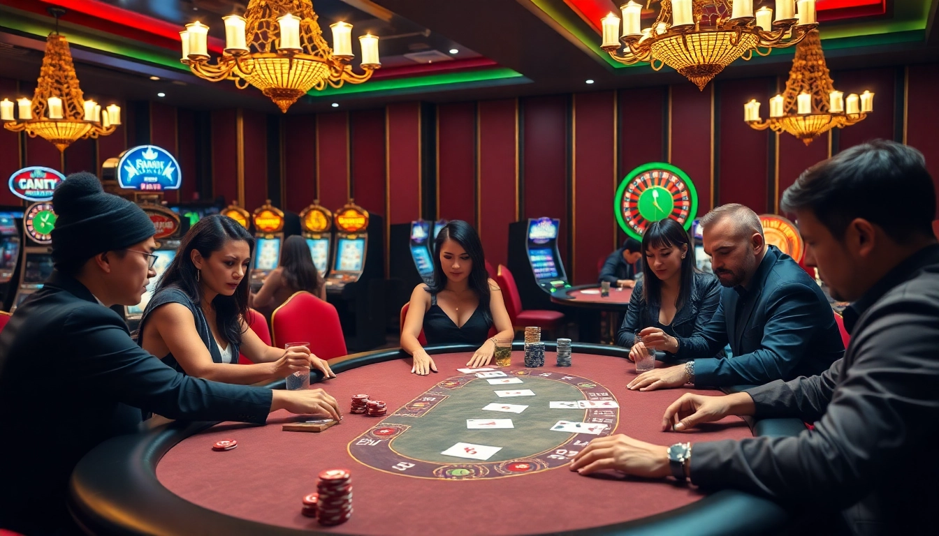 Experience thrilling gameplay at luongsontv's premium casino tables with live action.